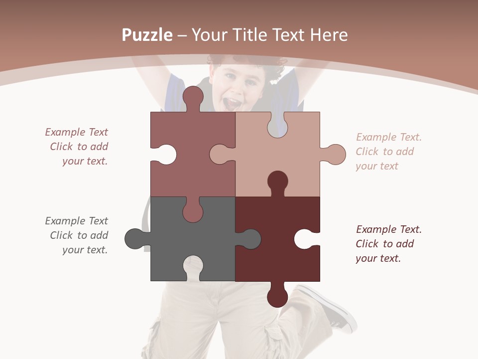Person Kid Boy PowerPoint Template