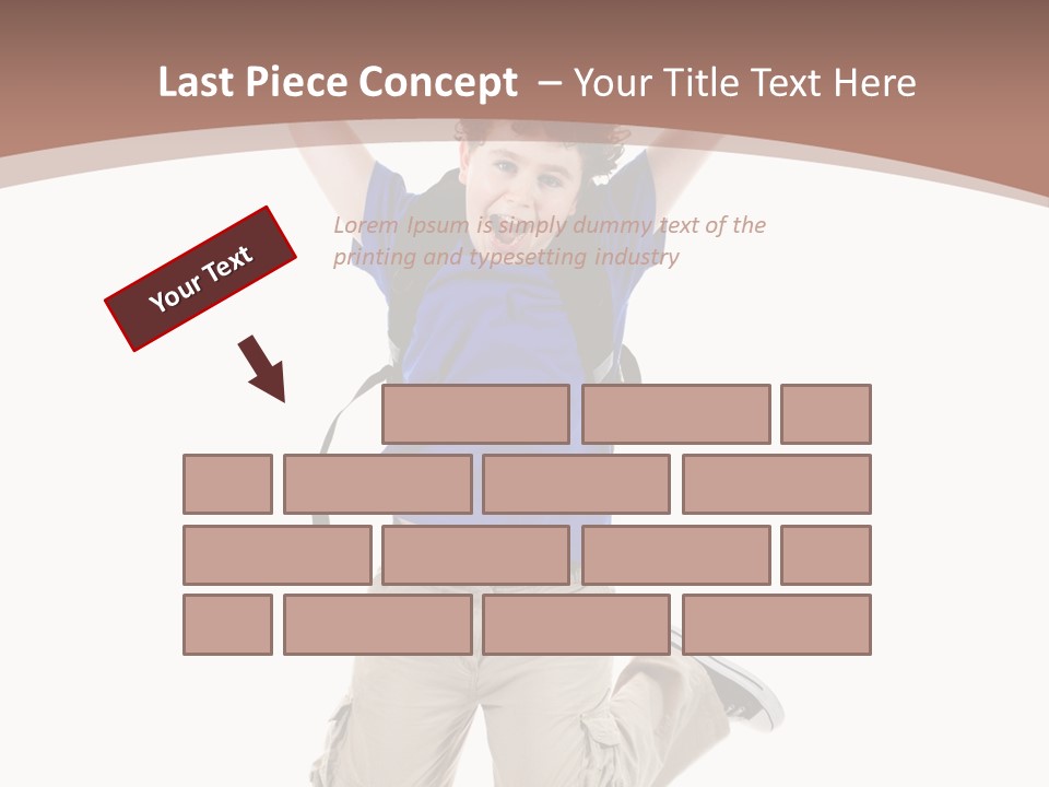Person Kid Boy PowerPoint Template