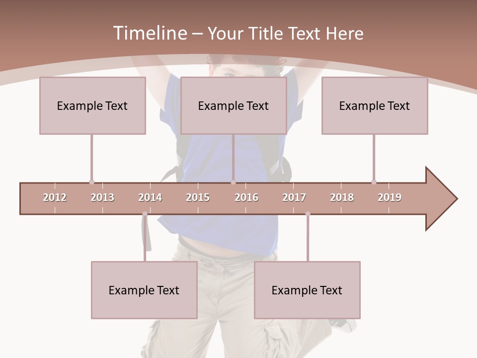 Person Kid Boy PowerPoint Template