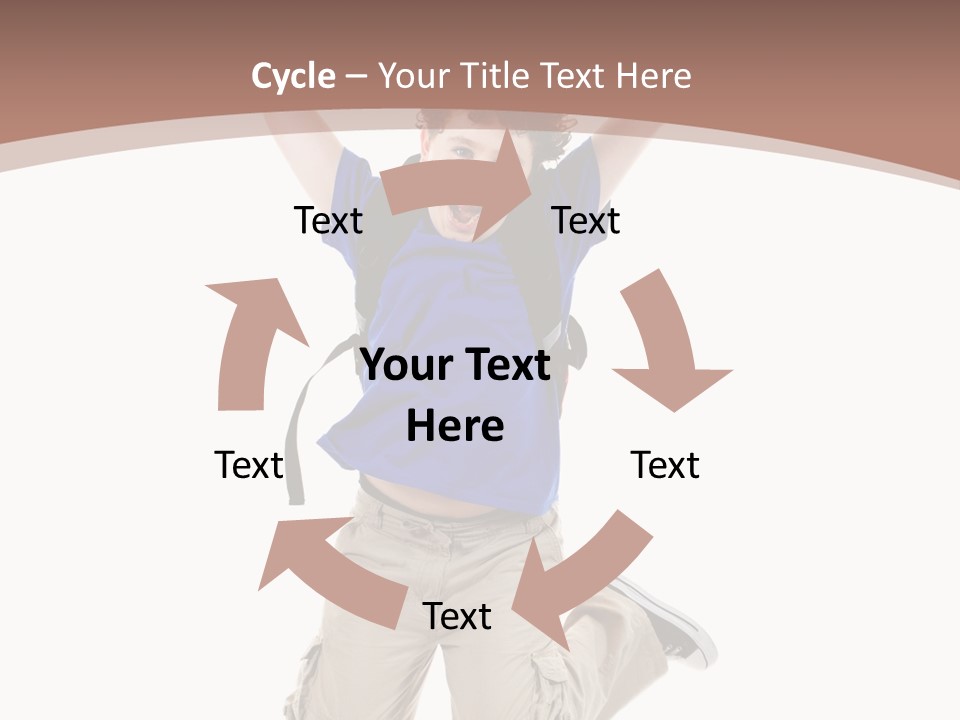 Person Kid Boy PowerPoint Template