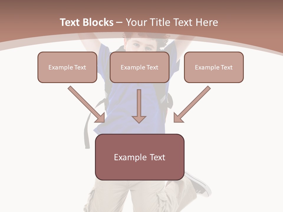 Person Kid Boy PowerPoint Template