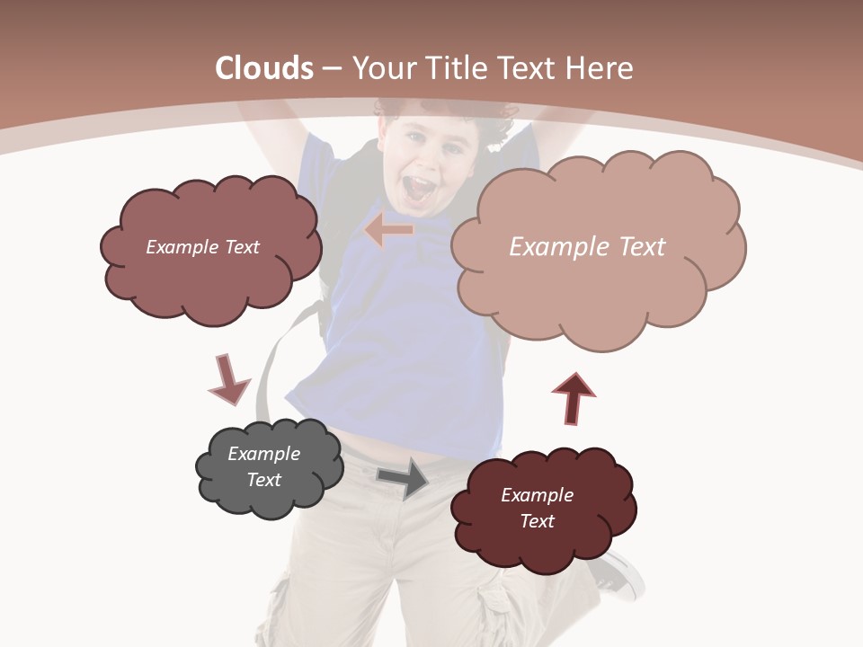 Person Kid Boy PowerPoint Template