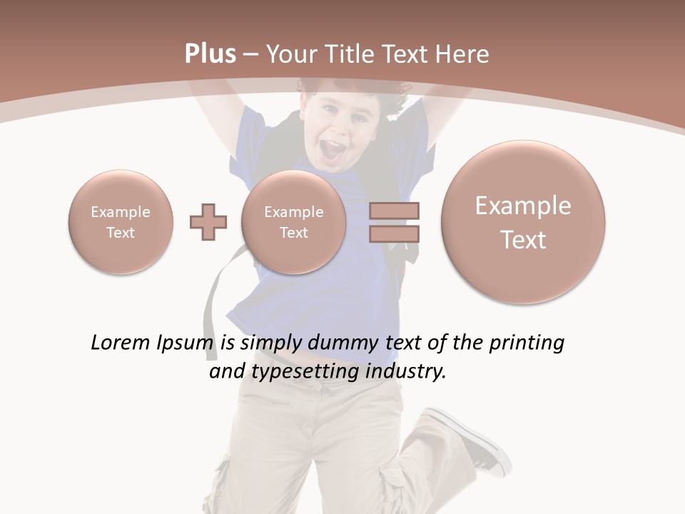 Person Kid Boy PowerPoint Template
