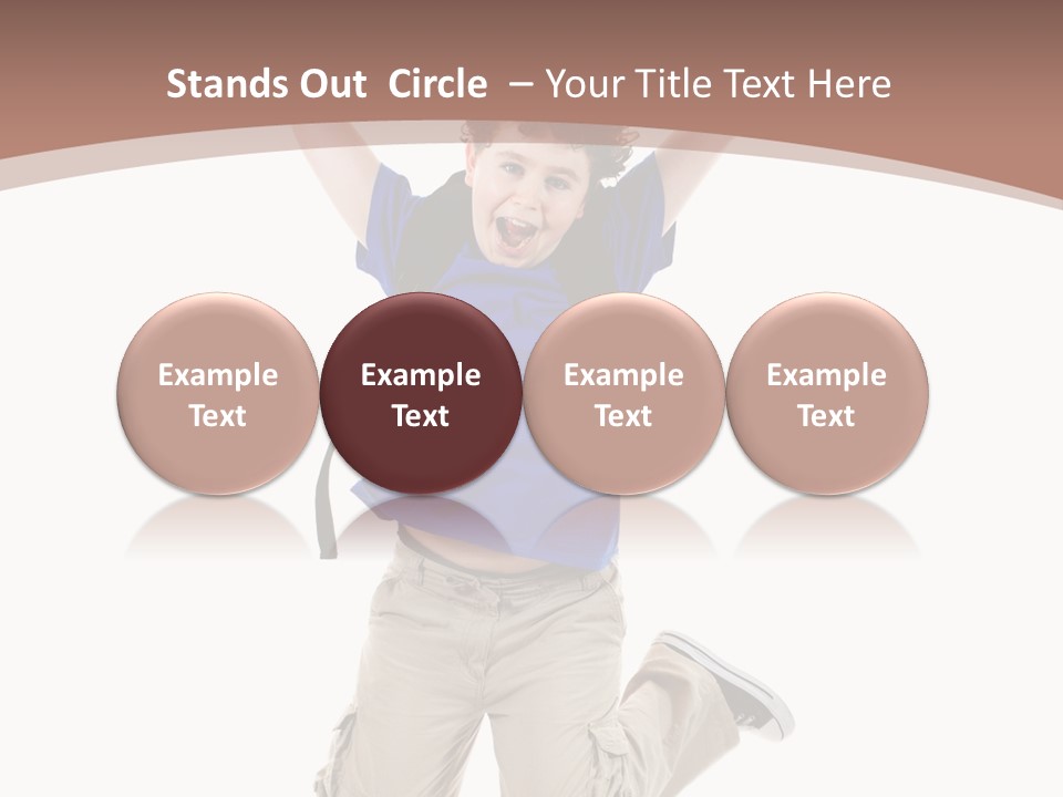 Person Kid Boy PowerPoint Template