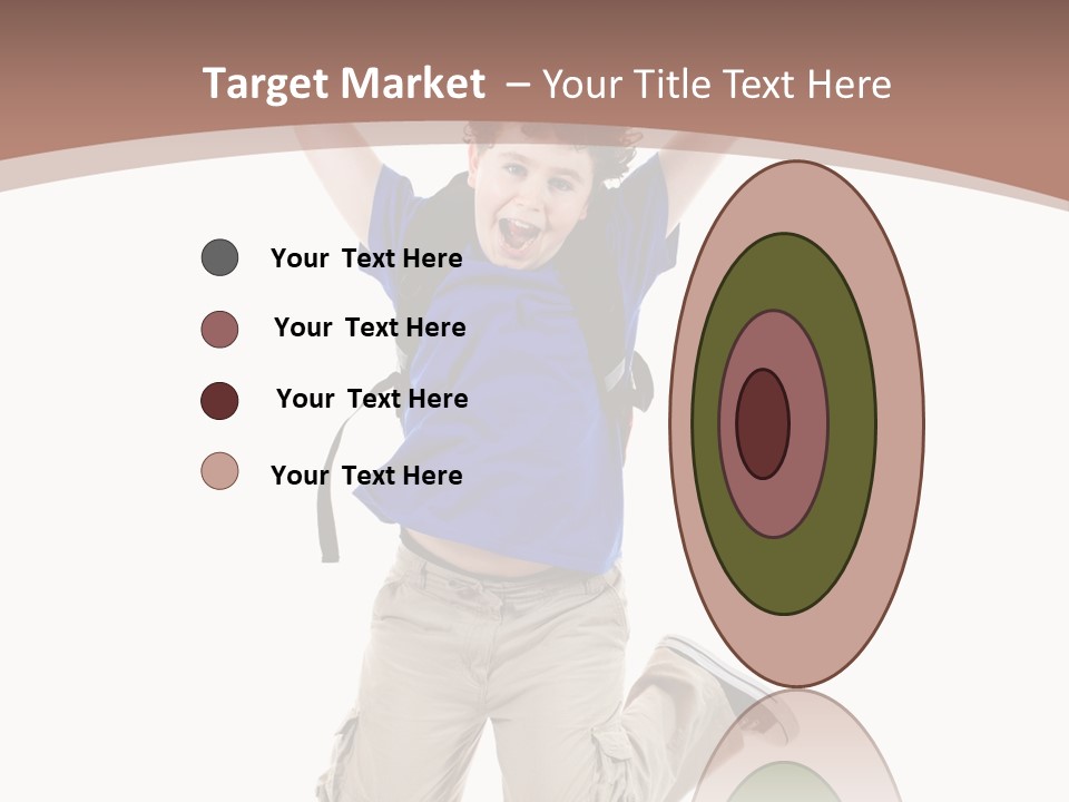 Person Kid Boy PowerPoint Template