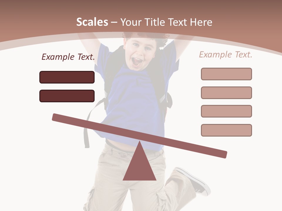 Person Kid Boy PowerPoint Template