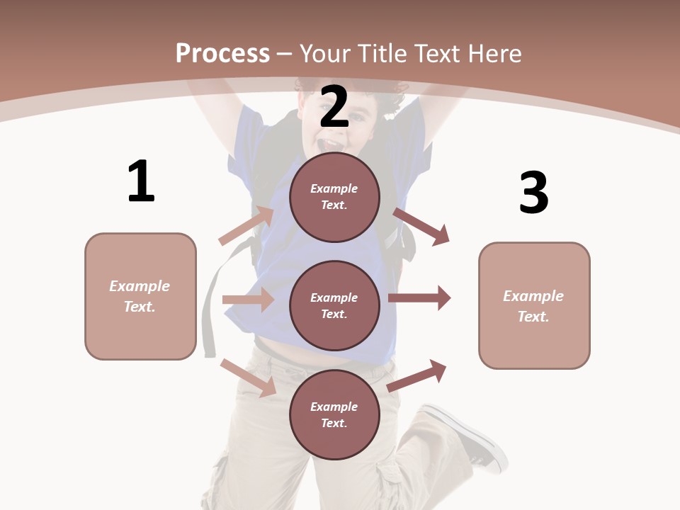 Person Kid Boy PowerPoint Template