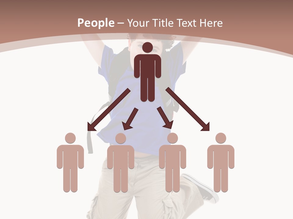 Person Kid Boy PowerPoint Template