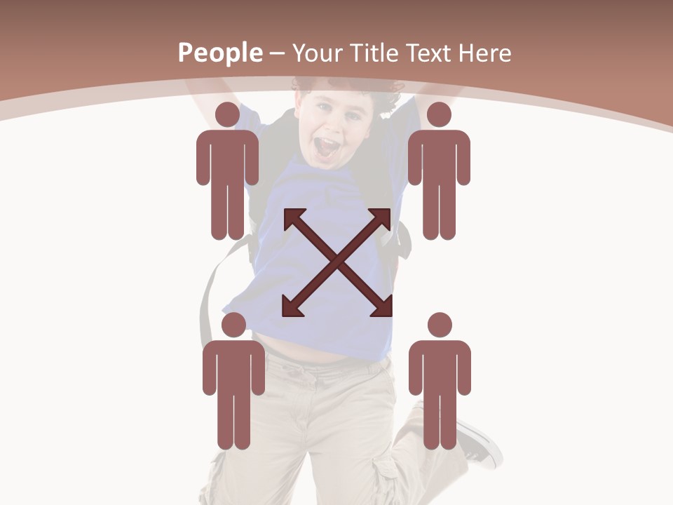 Person Kid Boy PowerPoint Template