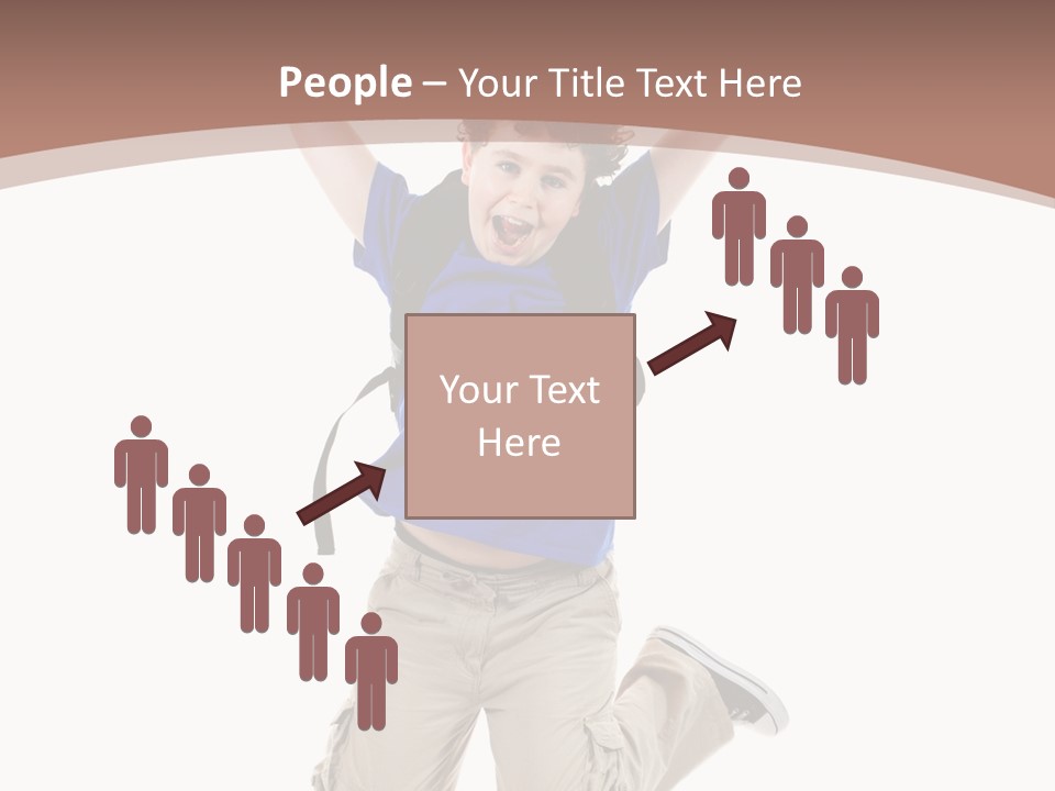 Person Kid Boy PowerPoint Template