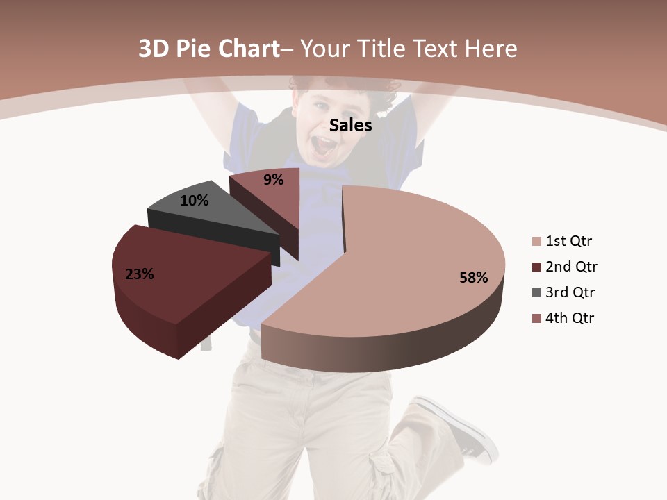 Person Kid Boy PowerPoint Template