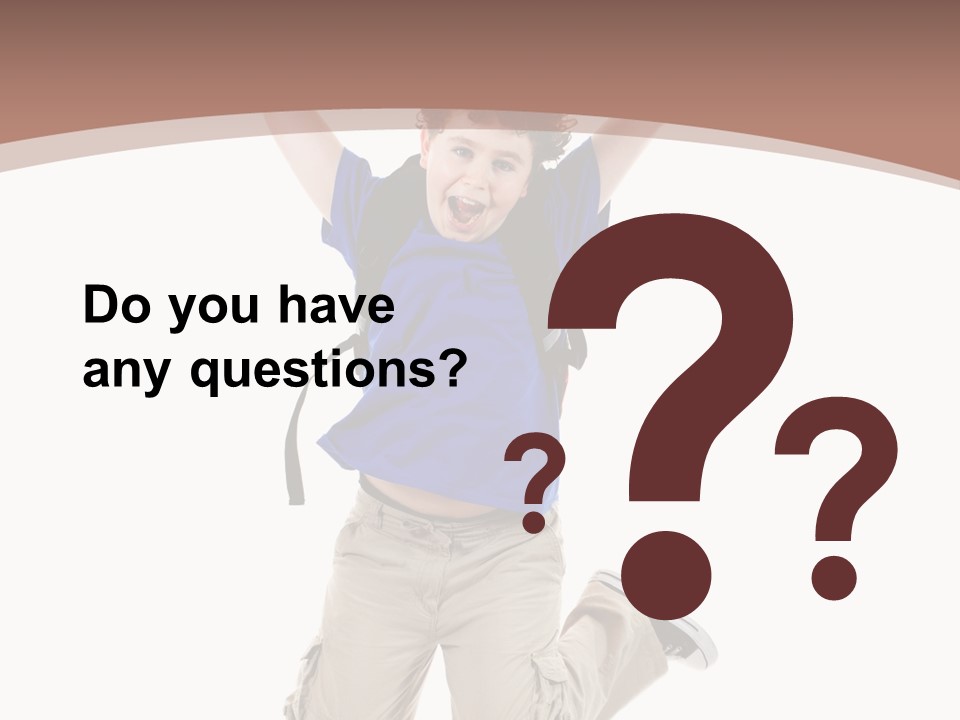 Person Kid Boy PowerPoint Template
