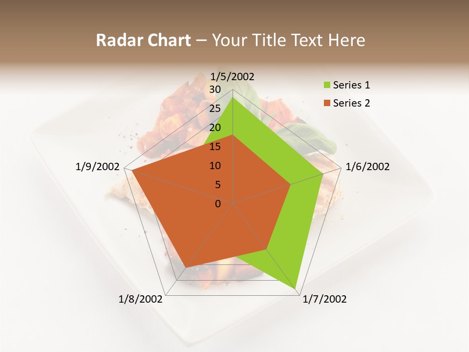 Fried Plate Turkey PowerPoint Template