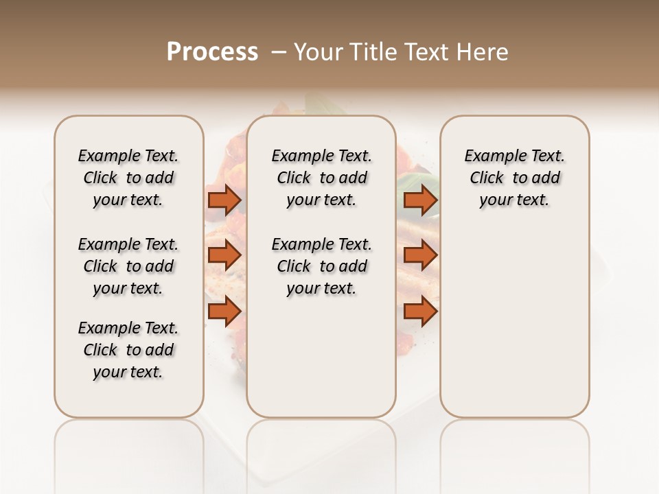 Fried Plate Turkey PowerPoint Template