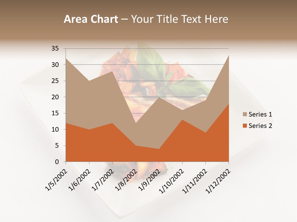 Fried Plate Turkey PowerPoint Template