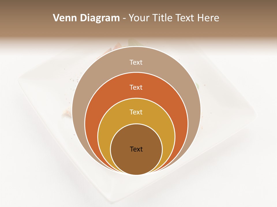 Fried Plate Turkey PowerPoint Template