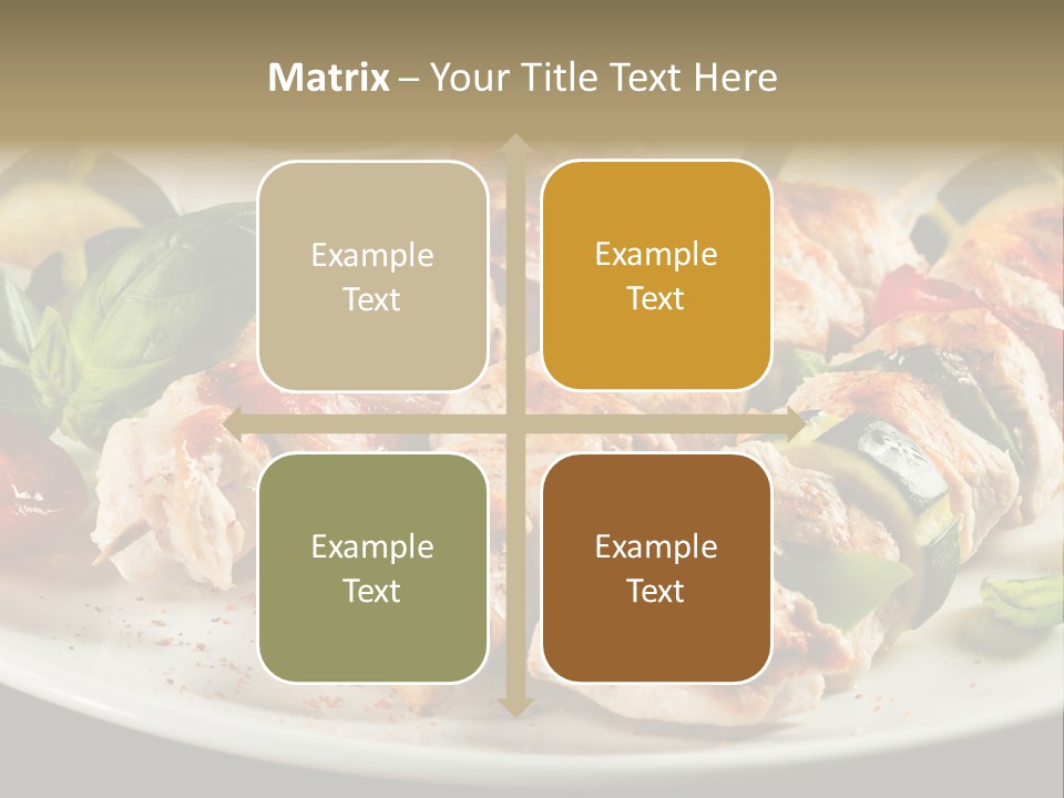 Portion Pepper Grill PowerPoint Template