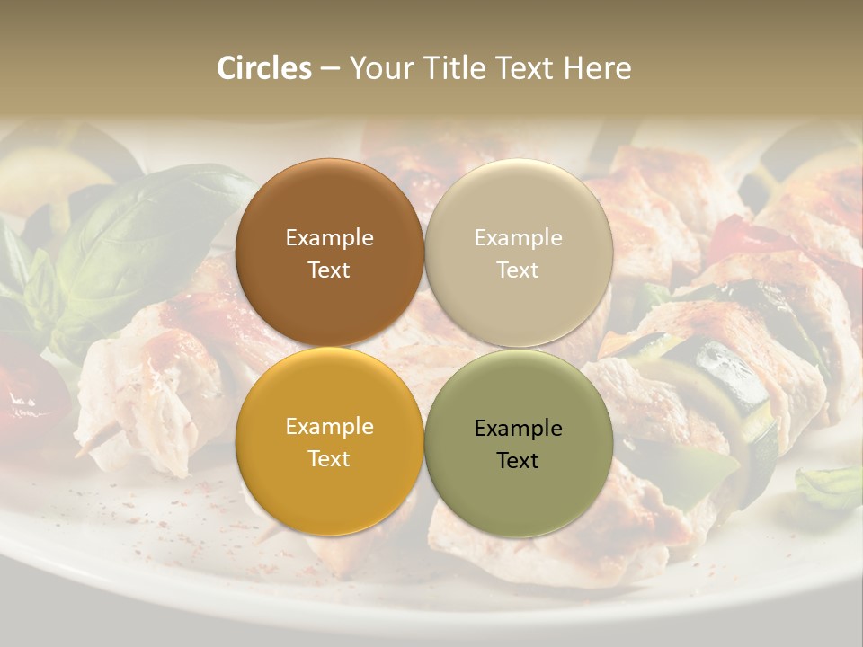 Portion Pepper Grill PowerPoint Template