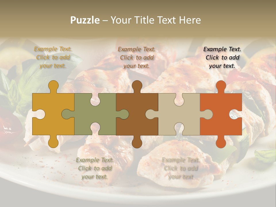 Portion Pepper Grill PowerPoint Template