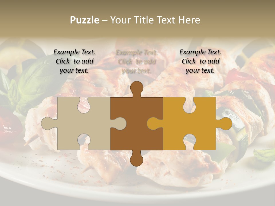 Portion Pepper Grill PowerPoint Template