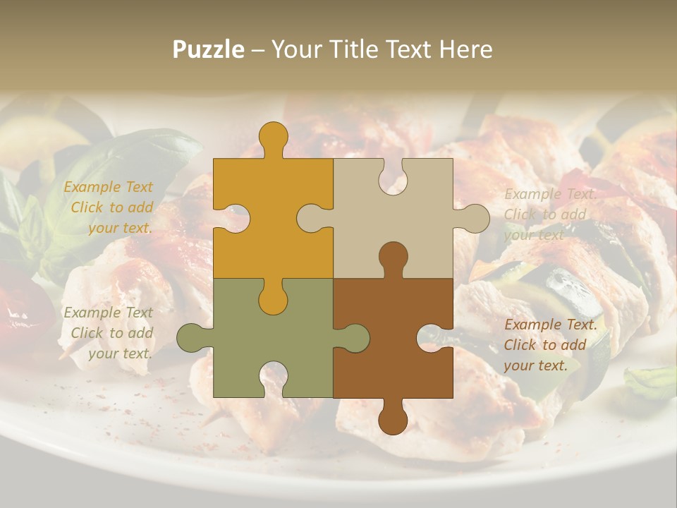 Portion Pepper Grill PowerPoint Template