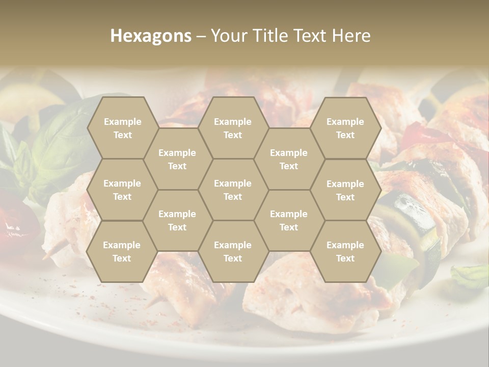 Portion Pepper Grill PowerPoint Template