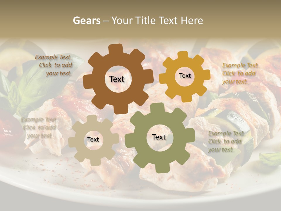 Portion Pepper Grill PowerPoint Template