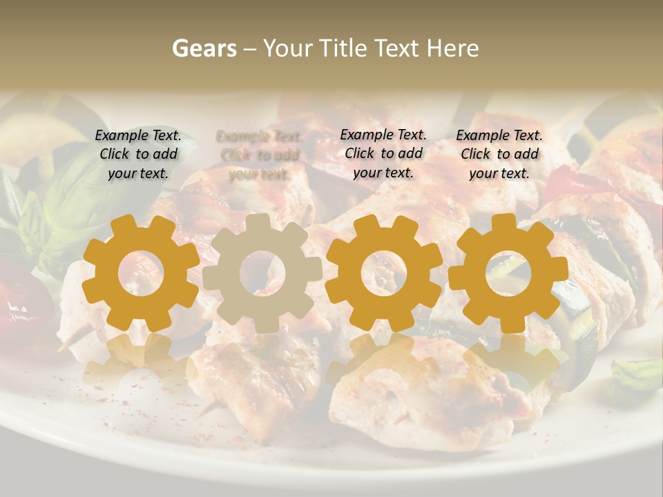 Portion Pepper Grill PowerPoint Template