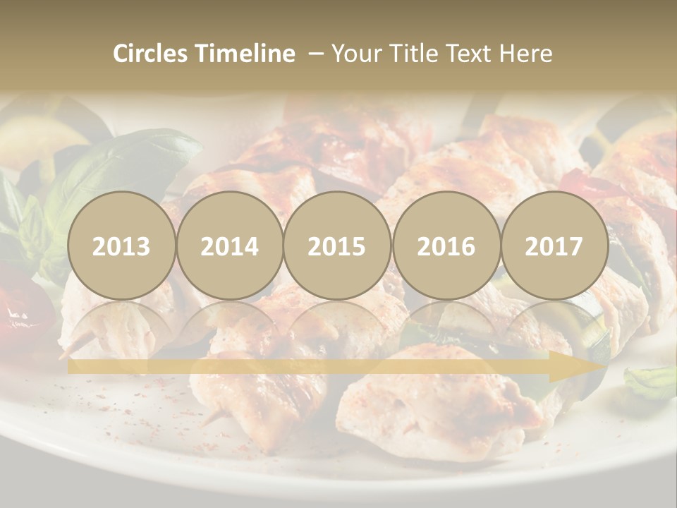 Portion Pepper Grill PowerPoint Template