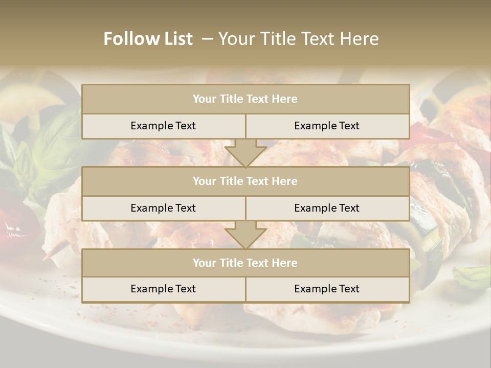 Portion Pepper Grill PowerPoint Template
