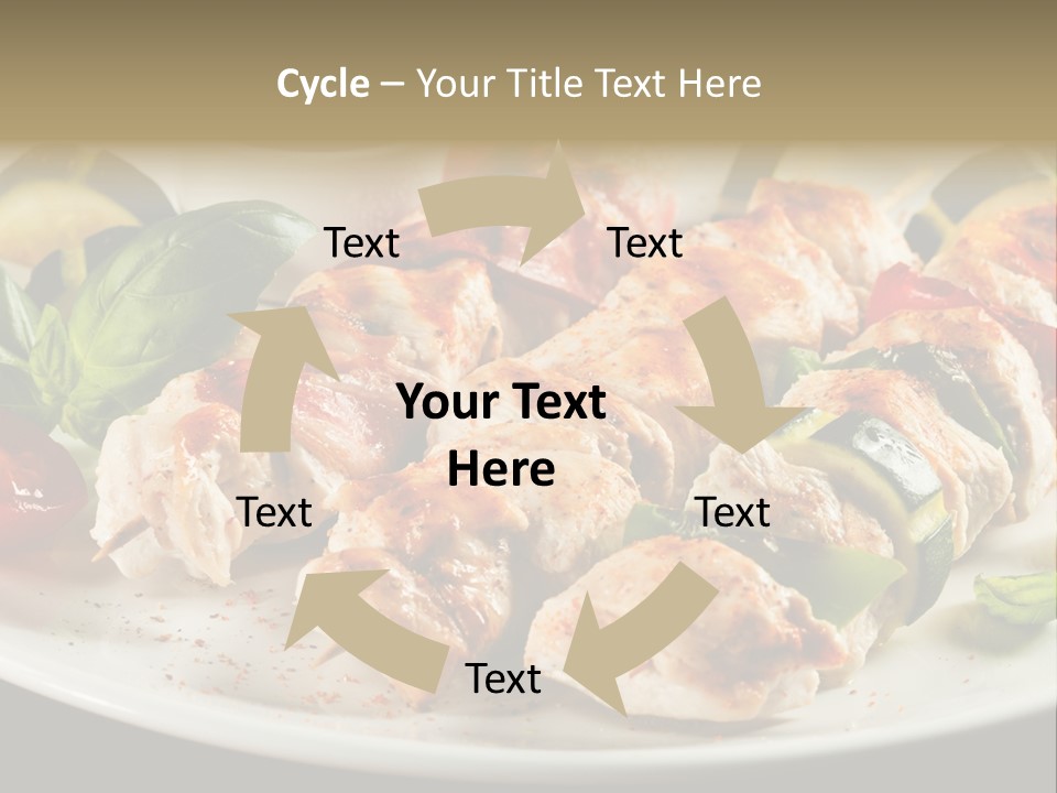 Portion Pepper Grill PowerPoint Template