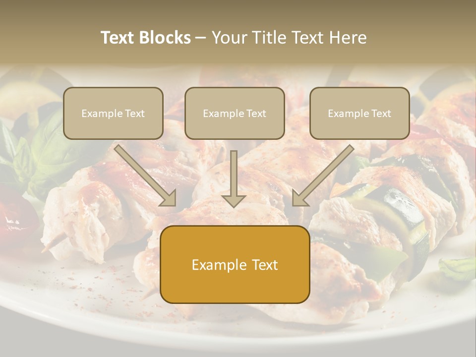 Portion Pepper Grill PowerPoint Template