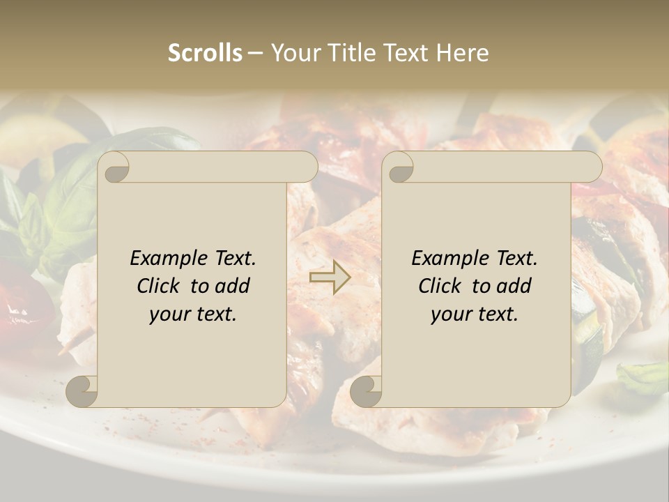 Portion Pepper Grill PowerPoint Template