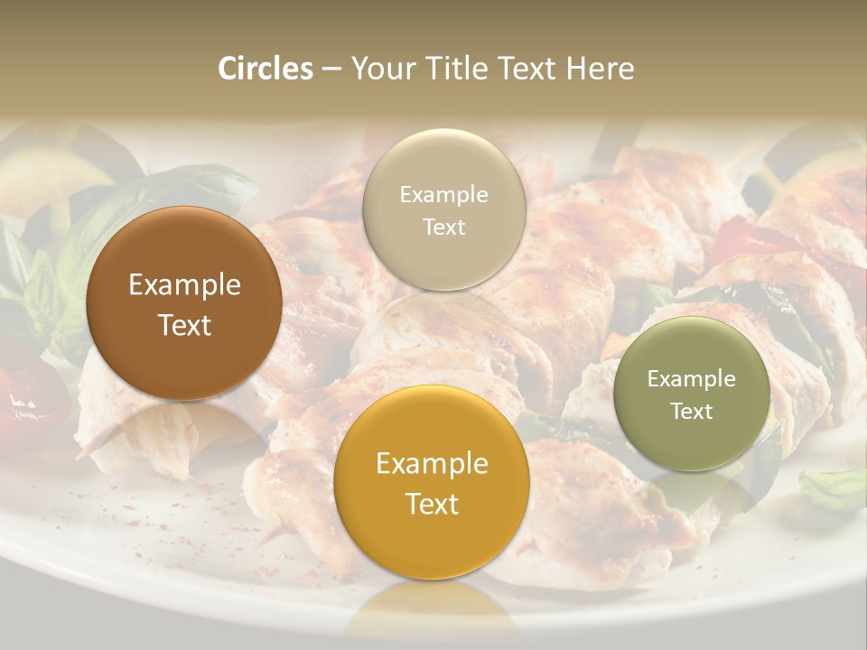 Portion Pepper Grill PowerPoint Template