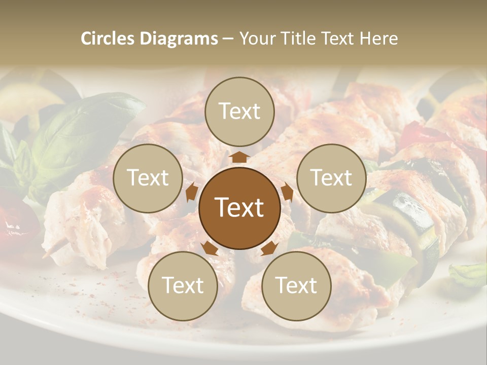 Portion Pepper Grill PowerPoint Template