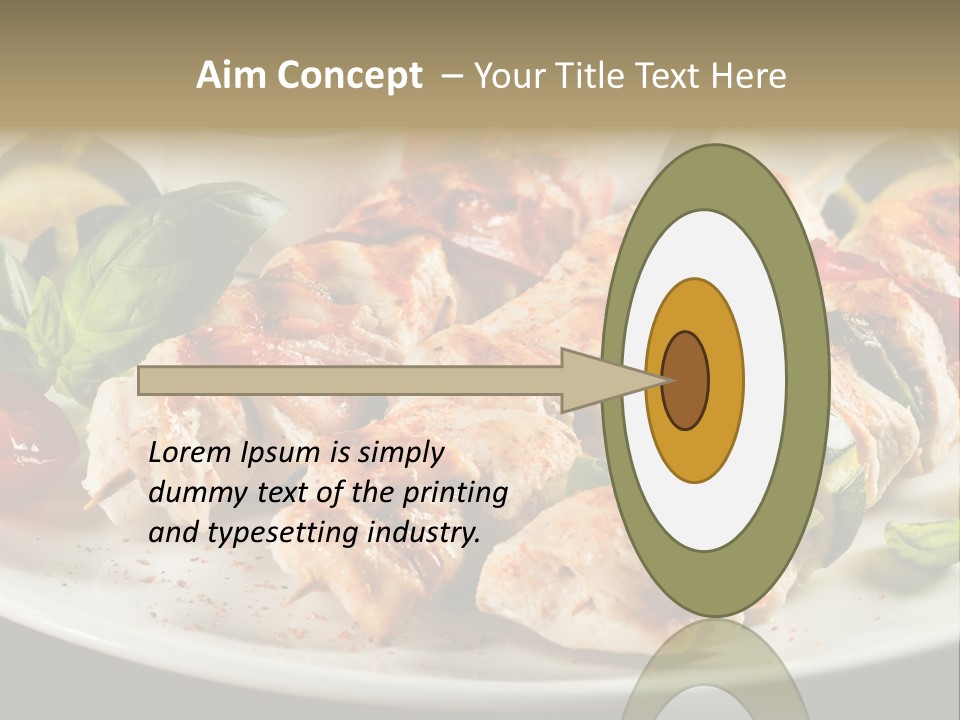 Portion Pepper Grill PowerPoint Template
