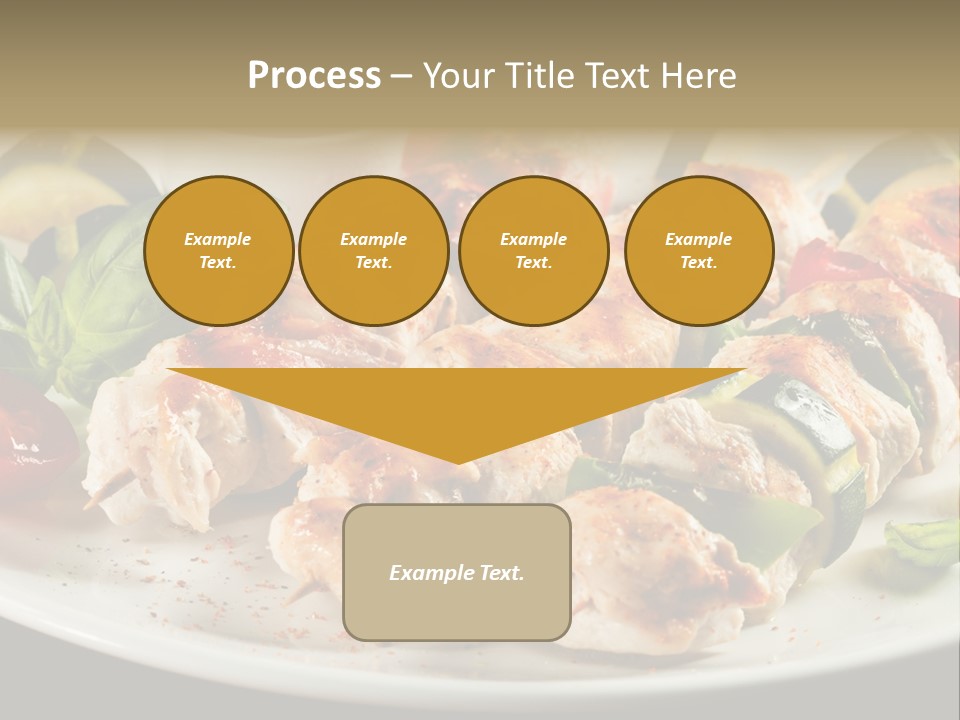 Portion Pepper Grill PowerPoint Template