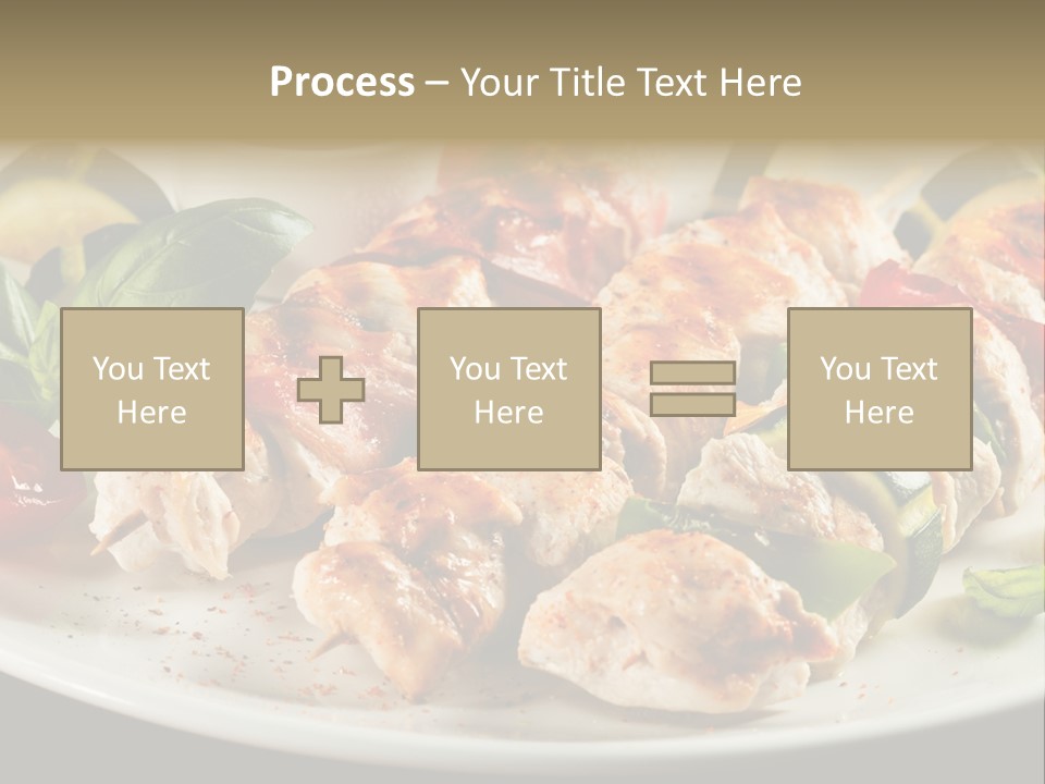 Portion Pepper Grill PowerPoint Template