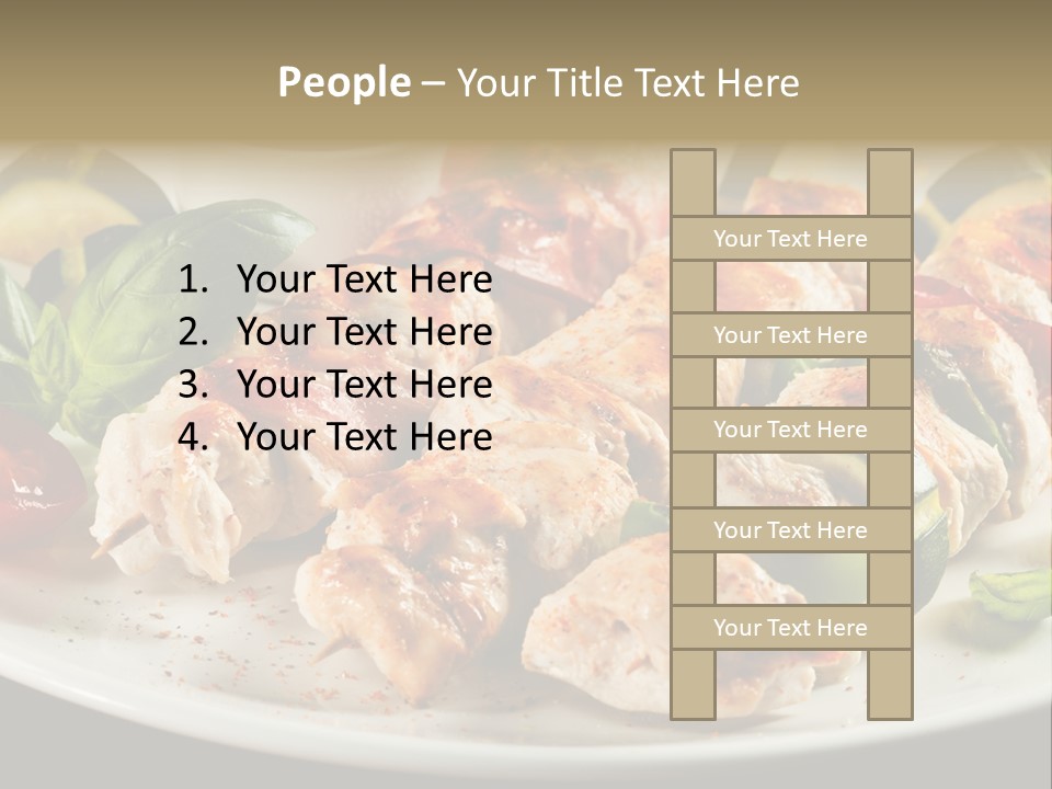 Portion Pepper Grill PowerPoint Template