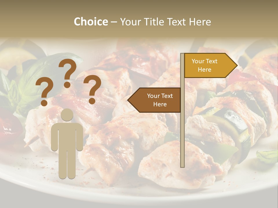 Portion Pepper Grill PowerPoint Template