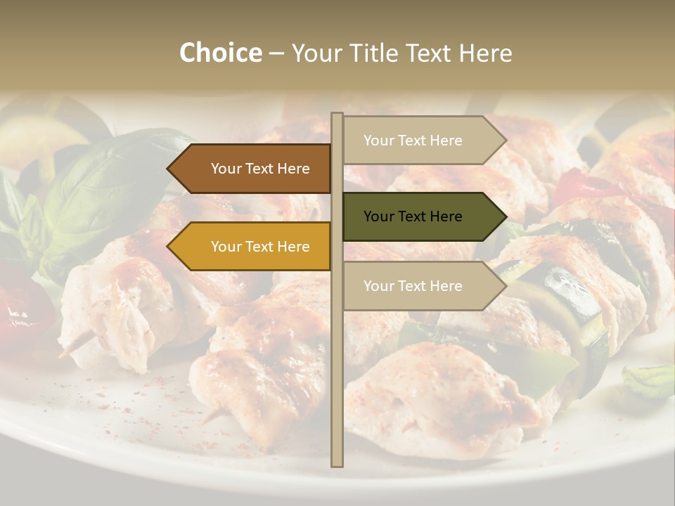 Portion Pepper Grill PowerPoint Template