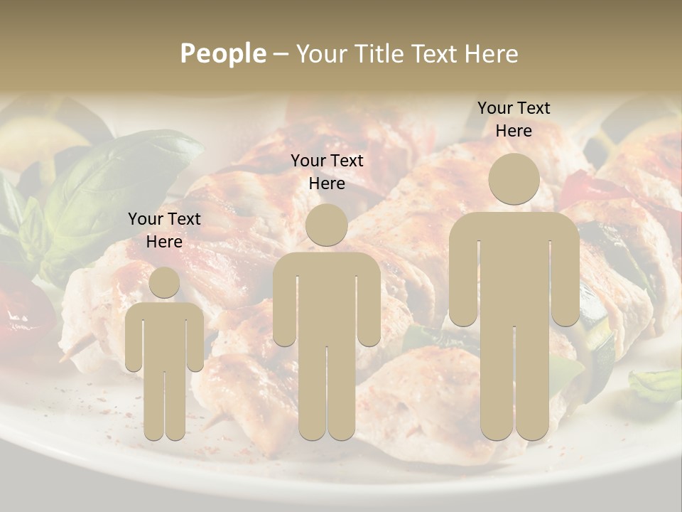 Portion Pepper Grill PowerPoint Template