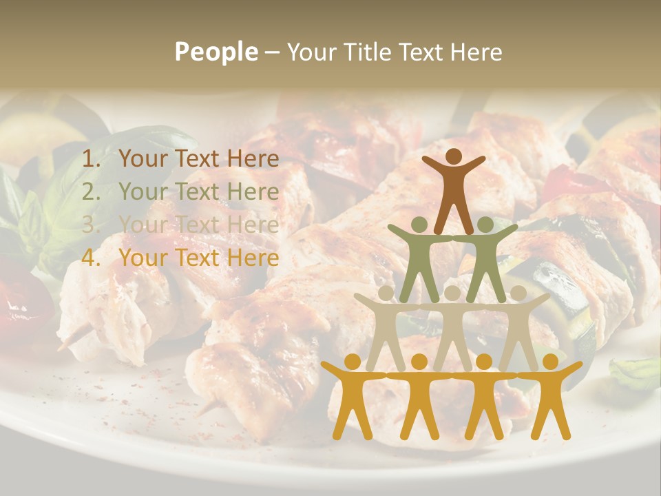 Portion Pepper Grill PowerPoint Template