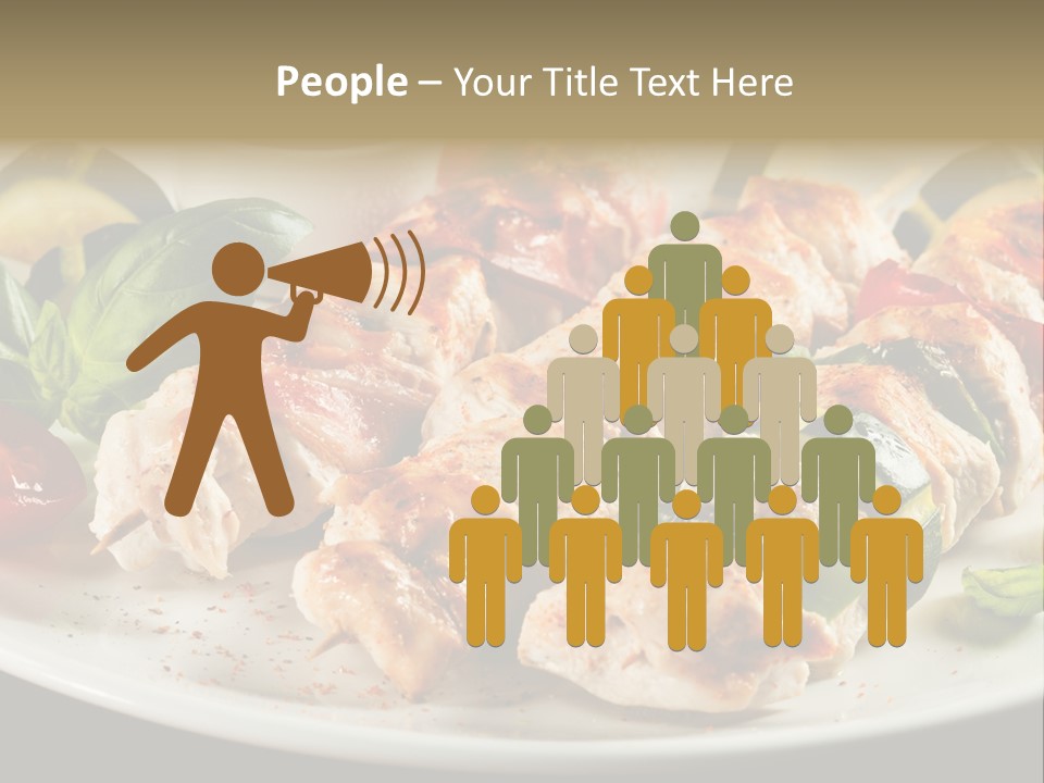 Portion Pepper Grill PowerPoint Template