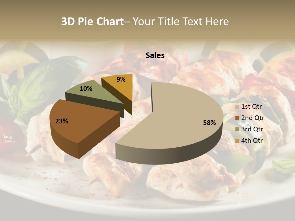 Portion Pepper Grill PowerPoint Template