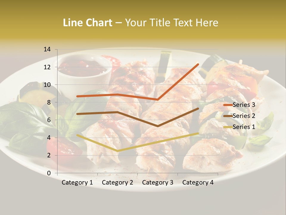 Grilled Basil Appetiser PowerPoint Template
