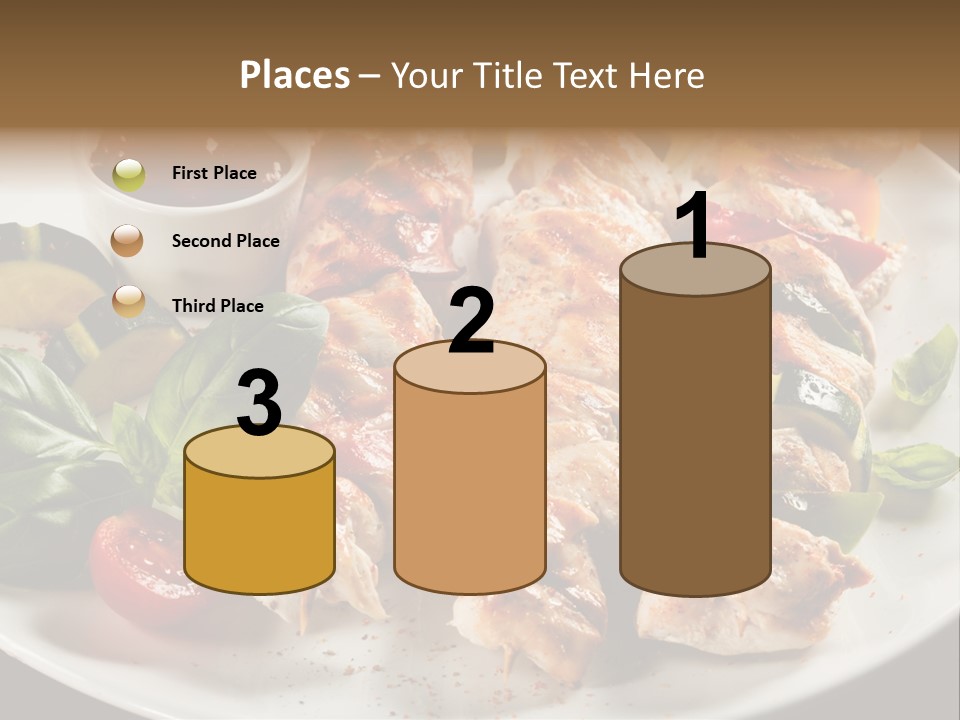 Poultry Green Sliced PowerPoint Template