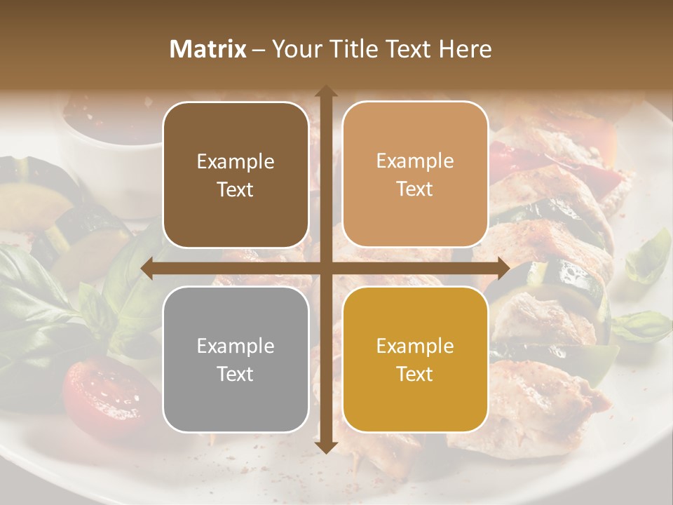 Poultry Green Sliced PowerPoint Template