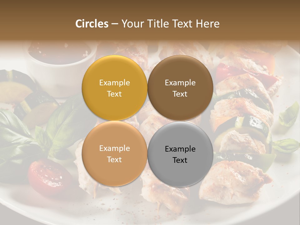 Poultry Green Sliced PowerPoint Template
