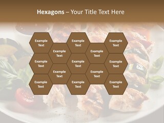 Poultry Green Sliced PowerPoint Template